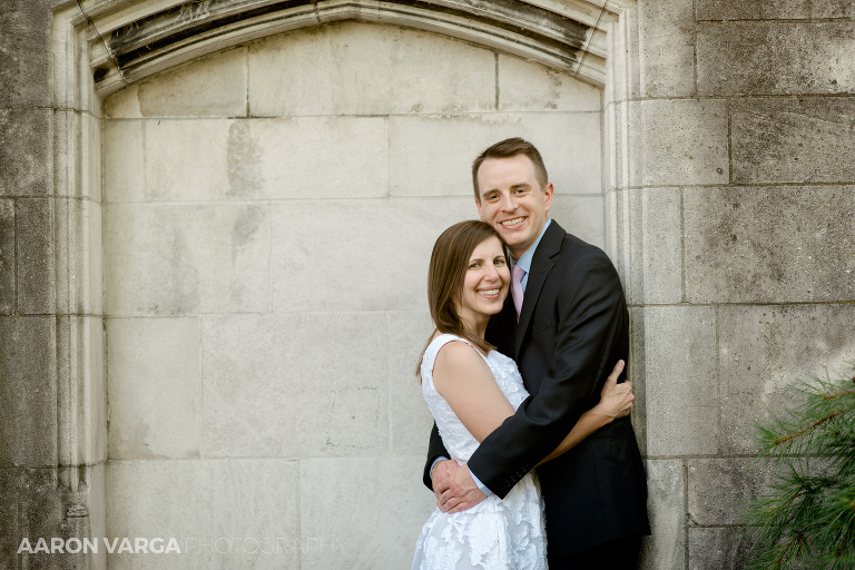 14 mellon park courtyard engagement(pp w768 h512) - Beth + Luke | Mellon Park and Hot Metal Bridge Engagement Photos