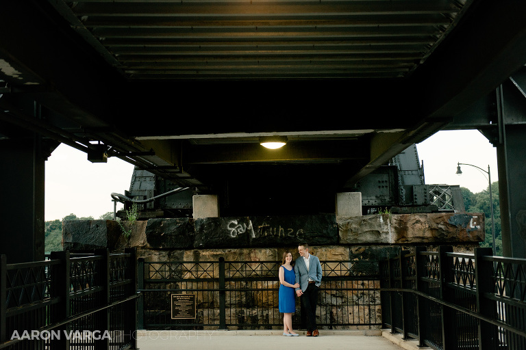 21 hot metal bridge engagement(pp w768 h512) - Beth + Luke | Mellon Park and Hot Metal Bridge Engagement Photos