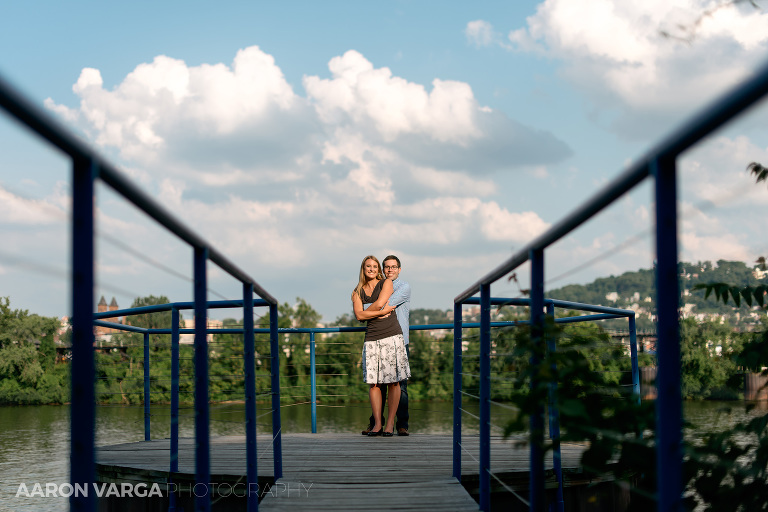 05 washingtons landing dock engagement(pp w768 h512) - Melissa + Dan | Washington's Landing Engagement Photos