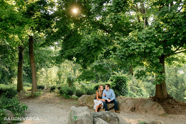 11 washingtons landing rocks(pp w768 h512) - Melissa + Dan | Washington's Landing Engagement Photos
