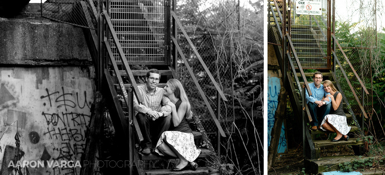 16 graffiti wall at washingtons landing(pp w768 h349) - Melissa + Dan | Washington's Landing Engagement Photos