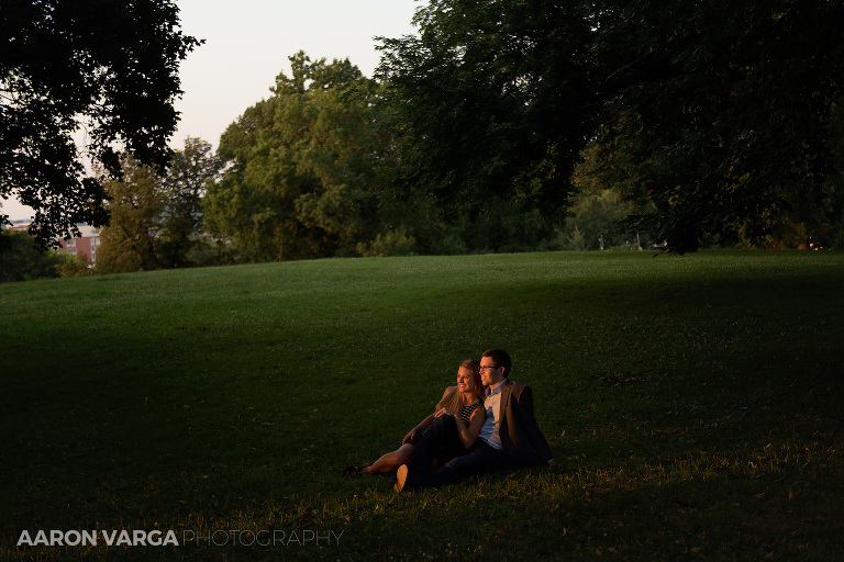 07 sunset harsh light engagement(pp w768 h512) - Melissa + Dan (Part II) |  Mellon Park Engagement Photos
