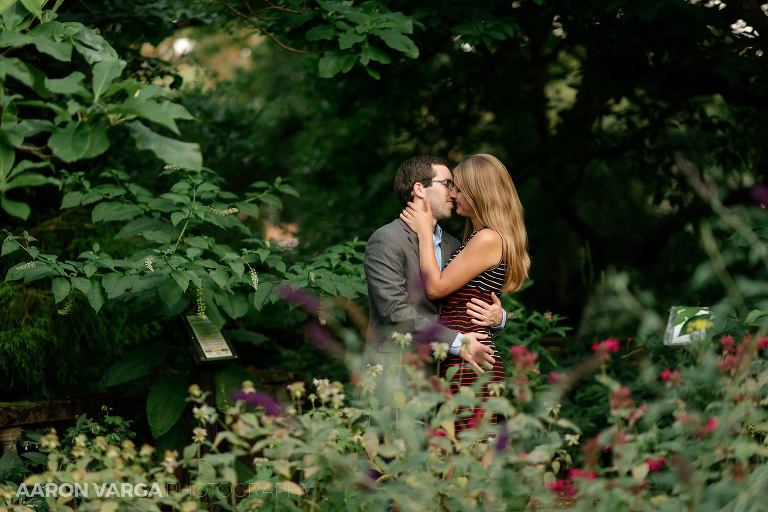10 mellon park engagement photos in garden(pp w768 h512) - Melissa + Dan (Part II) |  Mellon Park Engagement Photos