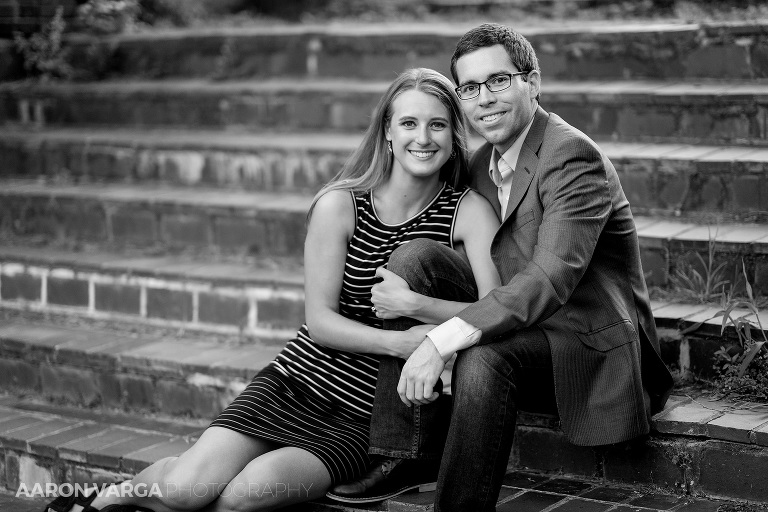 13 mellon park staircase engagement(pp w768 h512) - Melissa + Dan (Part II) |  Mellon Park Engagement Photos