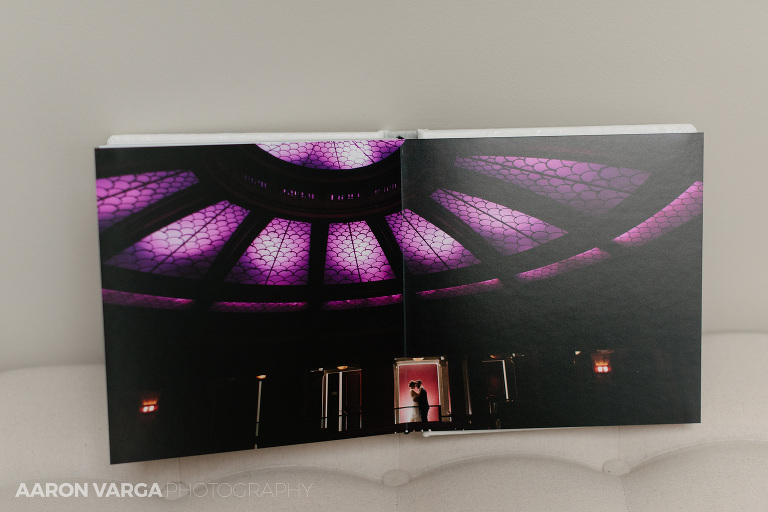 10 The Renaissance Hotel wedding photographers album(pp w768 h512) - White Leather Flush Mount Wedding Album | The Renaissance Hotel