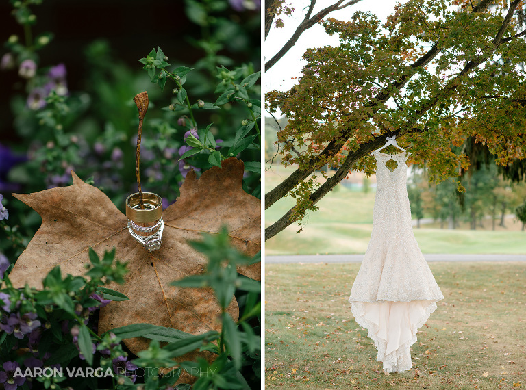 06 wedding rings and dress(pp w768 h570) - Amy + Bill | Montour Heights Country Club Wedding Photos