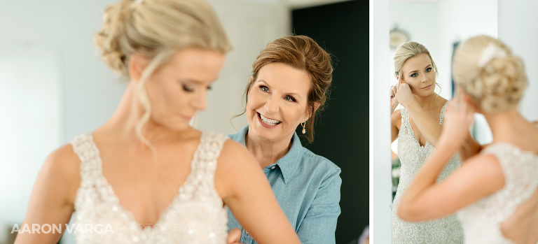08 mom helping bride get ready(pp w768 h349) - Amy + Bill | Montour Heights Country Club Wedding Photos