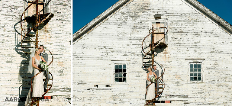 38 montour heights country club staircase(pp w768 h351) - Amy + Bill | Montour Heights Country Club Wedding Photos