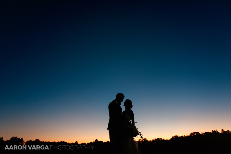 59 montour heights country club silhouette photo wedding(pp w768 h512) - Amy + Bill | Montour Heights Country Club Wedding Photos