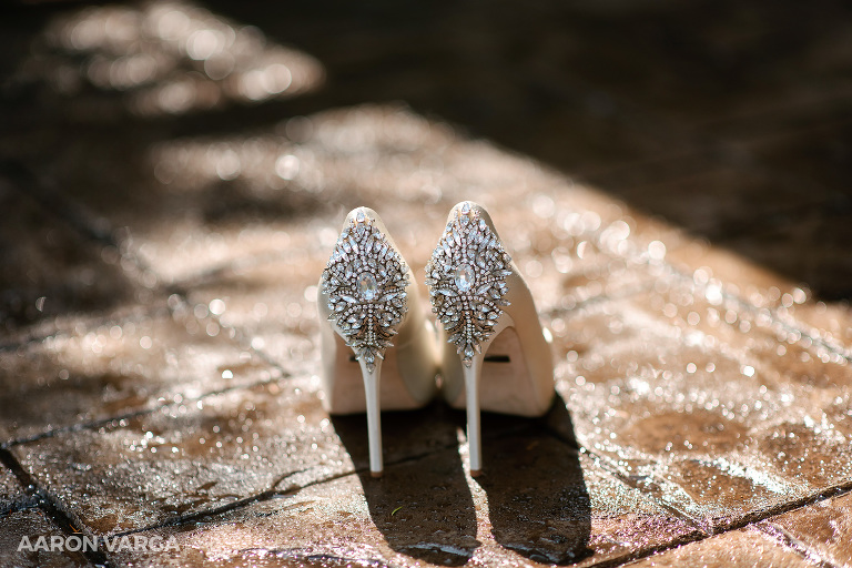 03 badgley mischka wedding shoes(pp w768 h512) - Alexis + Matt | Greensburg Country Club Wedding Photos