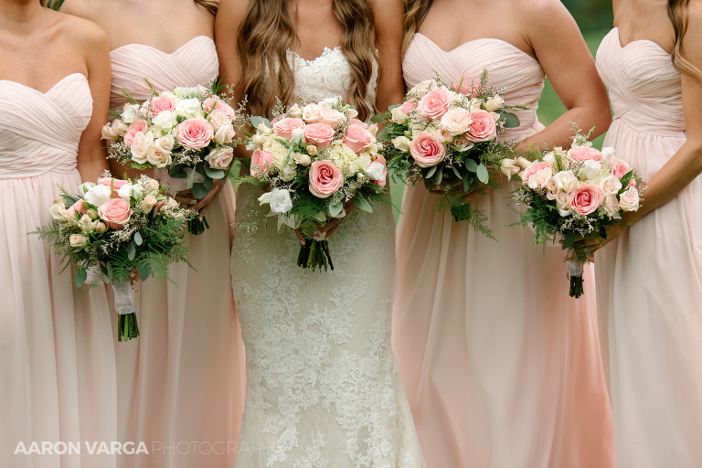 16 pink bridesmaid dresses(pp w768 h512) - Alexis + Matt | Greensburg Country Club Wedding Photos