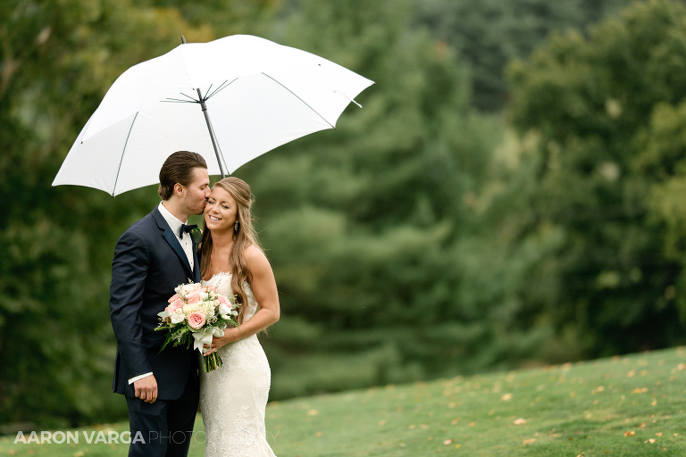 21 rainy wedding greensburg country club(pp w768 h512) - Alexis + Matt | Greensburg Country Club Wedding Photos