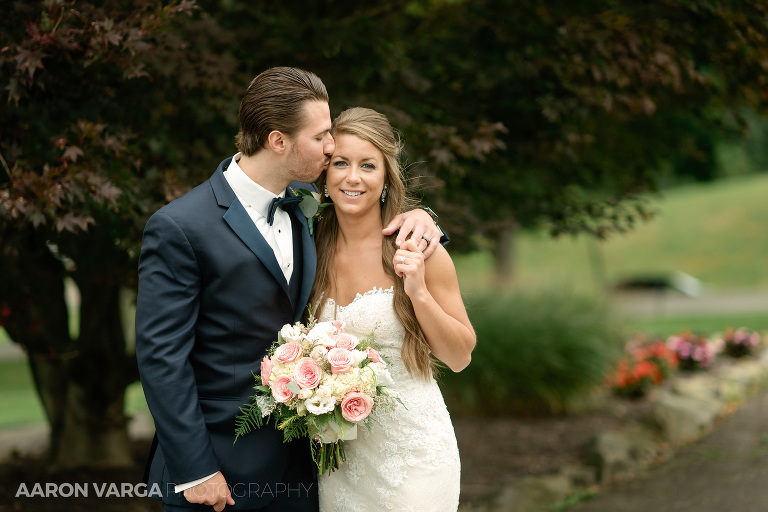 30 greensburg country club rainy wedding photo(pp w768 h512) - Alexis + Matt | Greensburg Country Club Wedding Photos