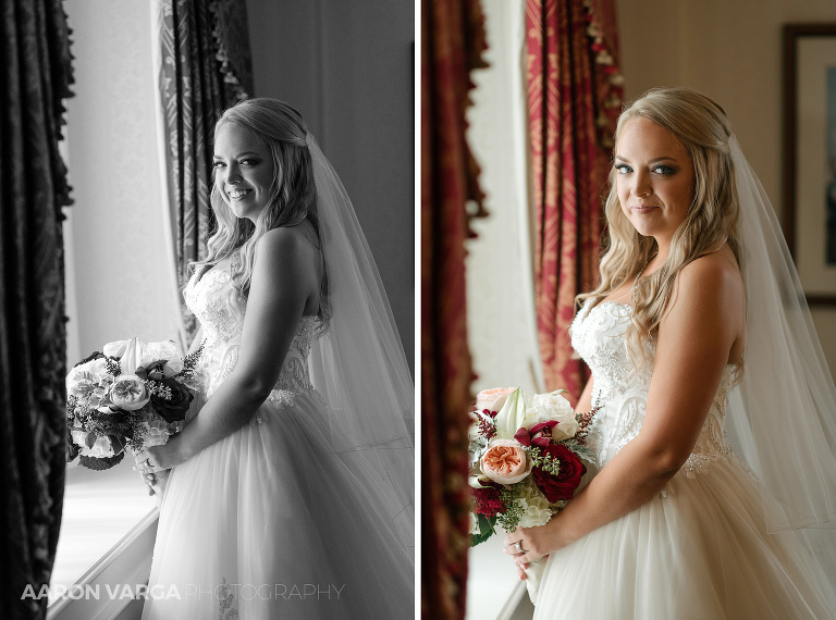 11 omni wiliam penn hotel wedding bride window(pp w768 h570) - Madison + Robert | Longue Vue Club Wedding Photos