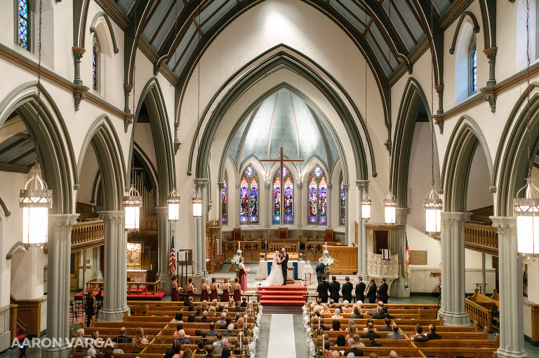 26 downtown pittsburgh wedding ceremony(pp w768 h511) - Madison + Robert | Longue Vue Club Wedding Photos