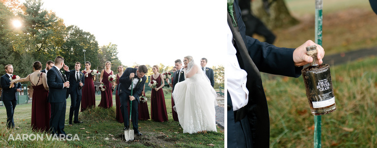 28 bury whiskey bottle wedding tradition(pp w768 h303) - Madison + Robert | Longue Vue Club Wedding Photos