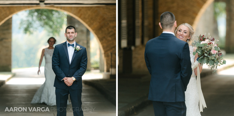 10 longue vue club first look(pp w768 h381) - Cayla + Sam | Longue Vue Club Wedding Photos