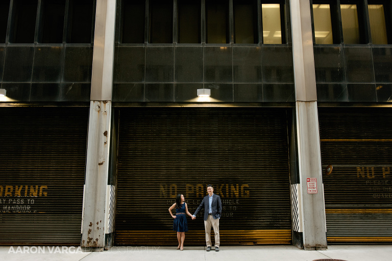 01 downtown pittsburgh engagement garage(pp w768 h512) - Daniel + Lailene | Downtown Pittsburgh Engagement Photos