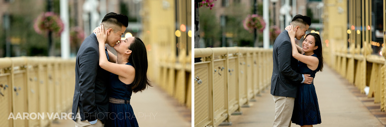 25 yellow bridges pittsburgh engagement(pp w768 h253) - Daniel + Lailene | Downtown Pittsburgh Engagement Photos