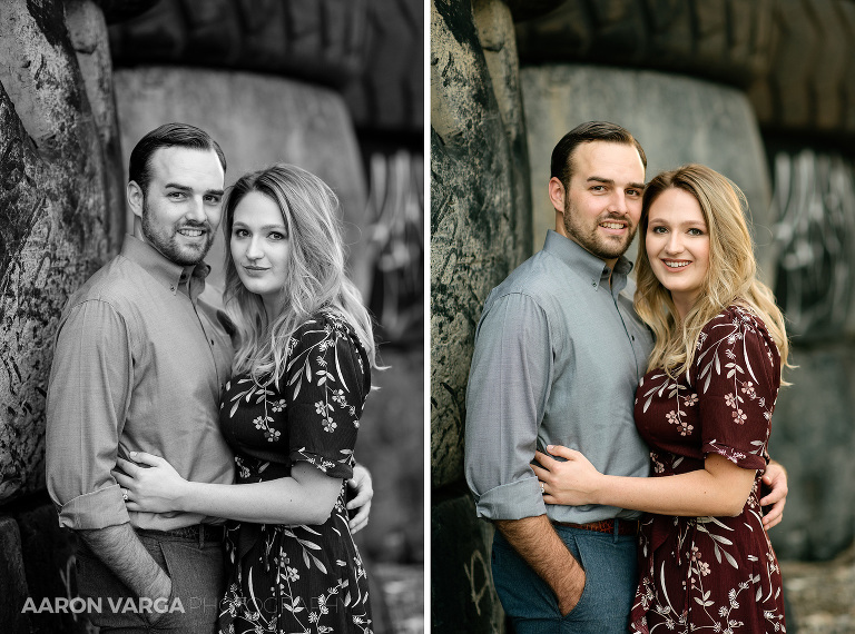 08 strip district tire yard engagement(pp w768 h570) - Amanda + Brandon | Strip District Engagement Photos