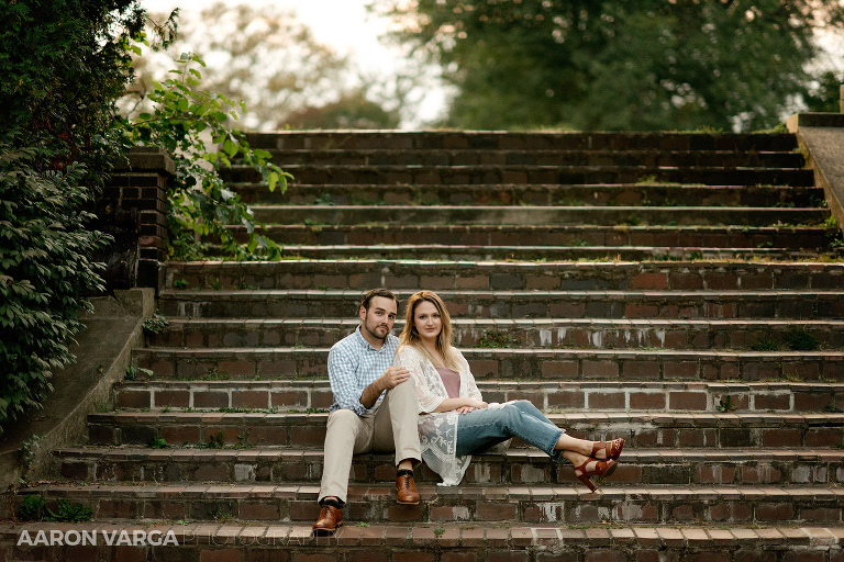 13 mellon park stairs engagement(pp w768 h512) - Amanda + Brandon (Part II) |  Mellon Park Engagement Photos