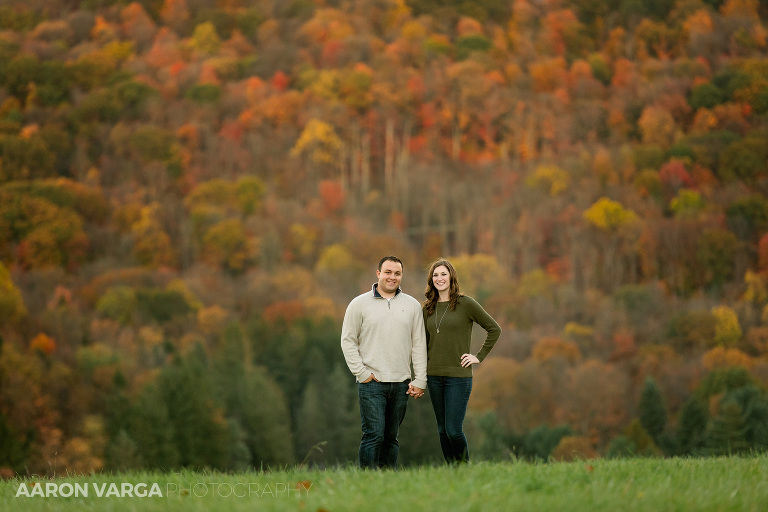 31 epic fall engagement photos(pp w768 h512) - Sarah + Jeff | Seven Springs Mountain Resort Engagement Photos