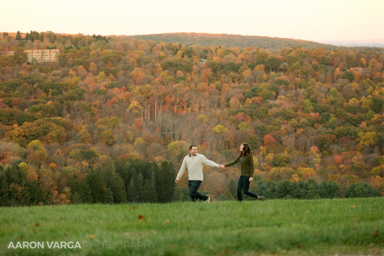 35 beautiful couple engagement fall(pp w768 h512) - Sarah + Jeff | Seven Springs Mountain Resort Engagement Photos