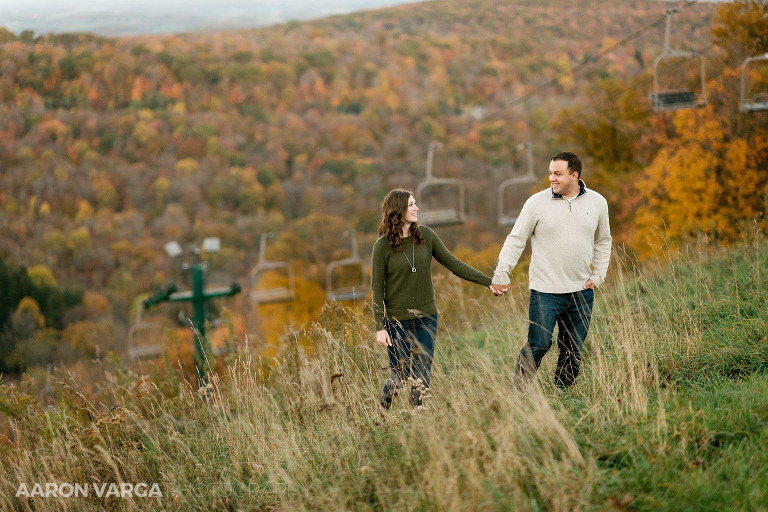 39 top of seven springs mountain engagement photos(pp w768 h512) - Sarah + Jeff | Seven Springs Mountain Resort Engagement Photos