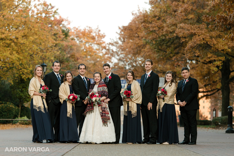 14 duquesne university chapel bridal party(pp w768 h512) - Katie + Ben | Duquesne University and Omni William Penn Wedding Photos