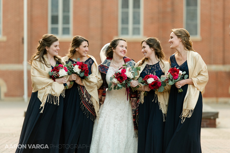 19 bridesmaids at duquesne university(pp w768 h512) - Katie + Ben | Duquesne University and Omni William Penn Wedding Photos