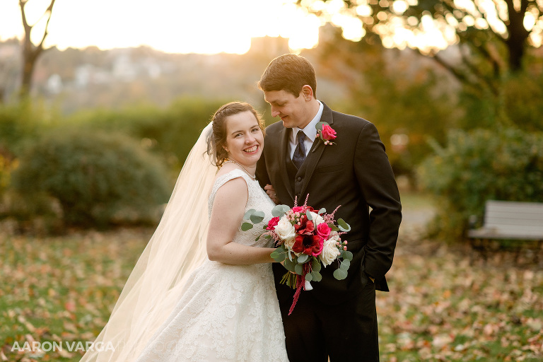 27 duquesne university wedding at sunset(pp w768 h512) - Katie + Ben | Duquesne University and Omni William Penn Wedding Photos