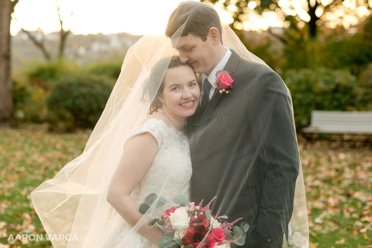 28 sunset photo at duquesne university(pp w768 h512) - Katie + Ben | Duquesne University and Omni William Penn Wedding Photos