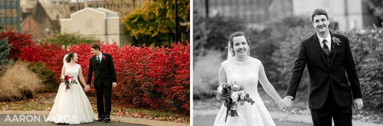 37 duquesne university fall wedding pittsburgh(pp w768 h253) - Katie + Ben | Duquesne University and Omni William Penn Wedding Photos