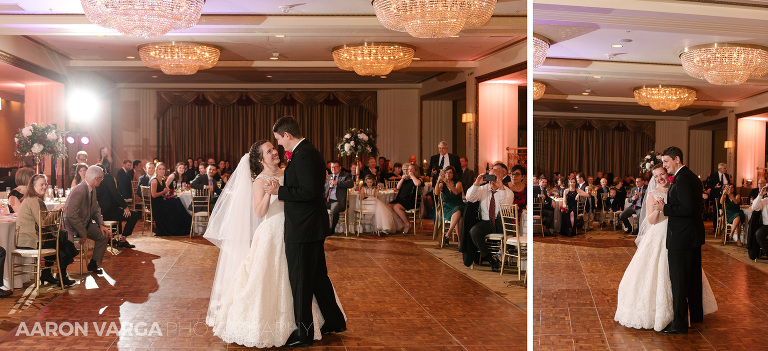 49 omni william penn wedding first dance(pp w768 h351) - Katie + Ben | Duquesne University and Omni William Penn Wedding Photos