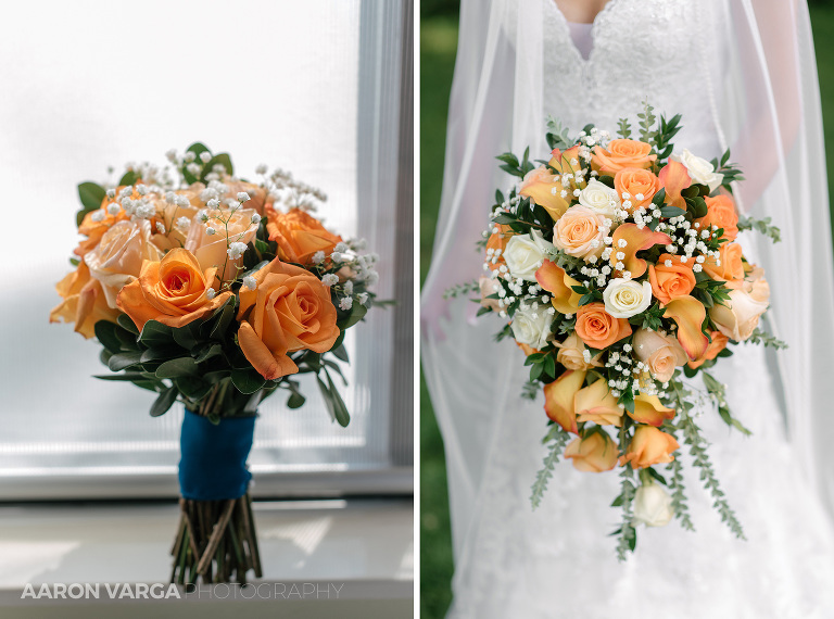 07 orange white wedding flowers(pp w768 h570) - Best of 2017: Flowers