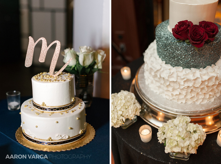 05 white gold wedding cake(pp w768 h570) - Best of 2017: Cakes