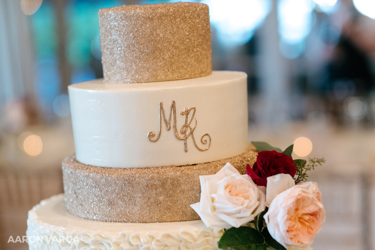 07 longue vue club monogrammed wedding(pp w768 h512) - Best of 2017: Cakes
