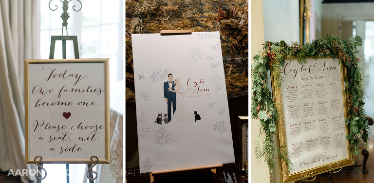 51 longue vue club wedding custom signs(pp w768 h376) - Best of 2017: Receptions and Details