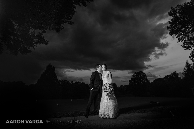 11 off camera flash wedding south hills country club(pp w768 h512) - Best of 2017: End of the Night Portraits