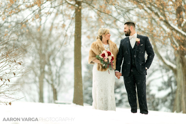 43 wedding photos in winter in snow(pp w768 h511) - Andrea + Frank | Pittsburgh Airport Marriott Wedding Photos