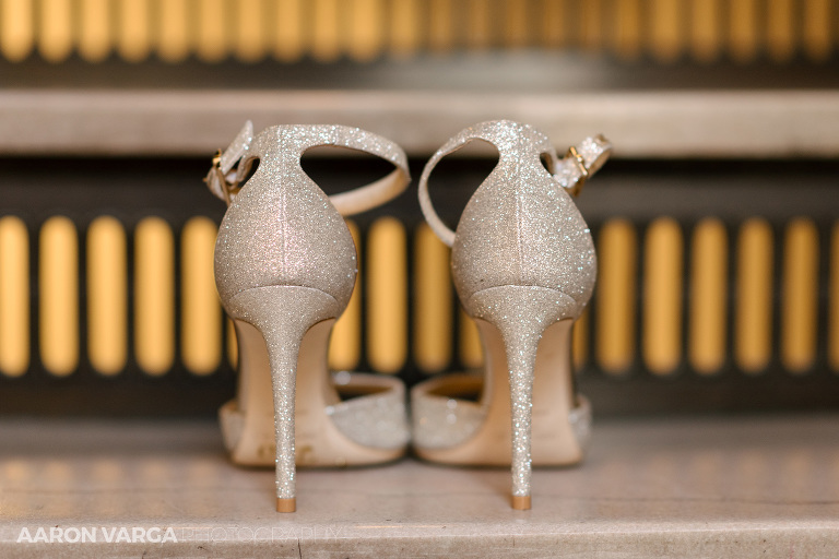 03 embassy suites hotel pittsburgh sparkly shoes(pp w768 h512) - Summer + Paul | Embassy Suites Downtown Pittsburgh Wedding Photos