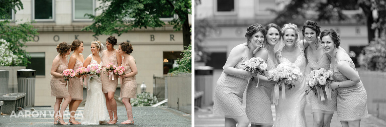 11 gold bridesmaid dresses(pp w768 h253) - Summer + Paul | Embassy Suites Downtown Pittsburgh Wedding Photos