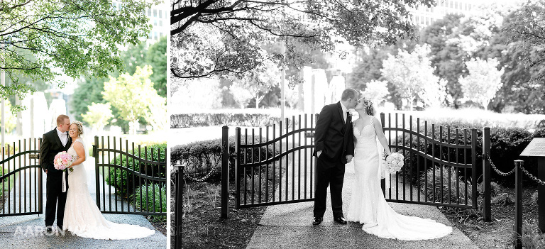 24 wedding photos at mellon green(pp w768 h351) - Summer + Paul | Embassy Suites Downtown Pittsburgh Wedding Photos