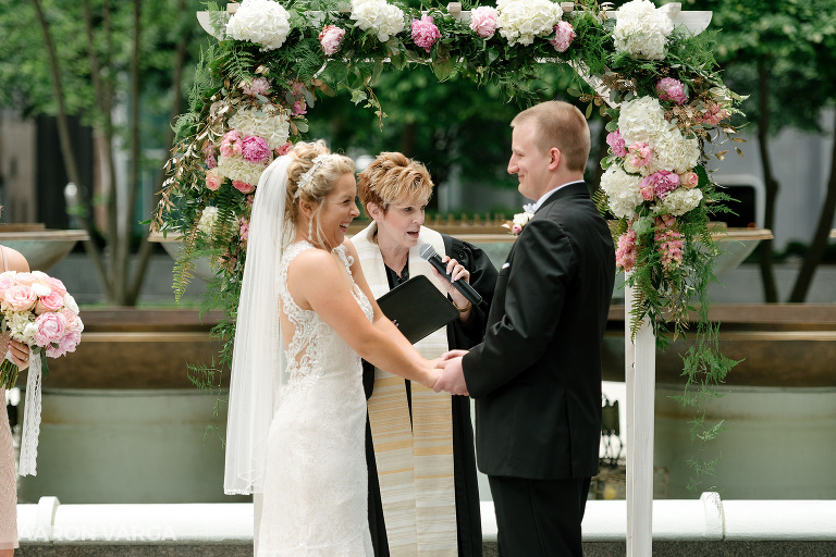 30 mellon green pittsburgh outside wedding(pp w768 h512) - Summer + Paul | Embassy Suites Downtown Pittsburgh Wedding Photos