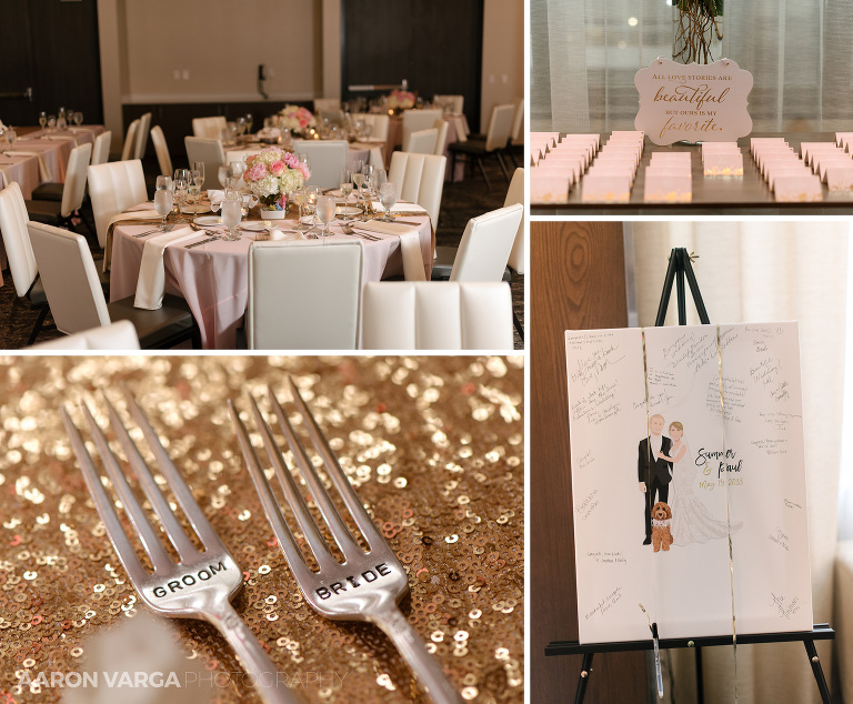 34 embassy suites hotel pittsburgh wedding reception details(pp w768 h634) - Summer + Paul | Embassy Suites Downtown Pittsburgh Wedding Photos