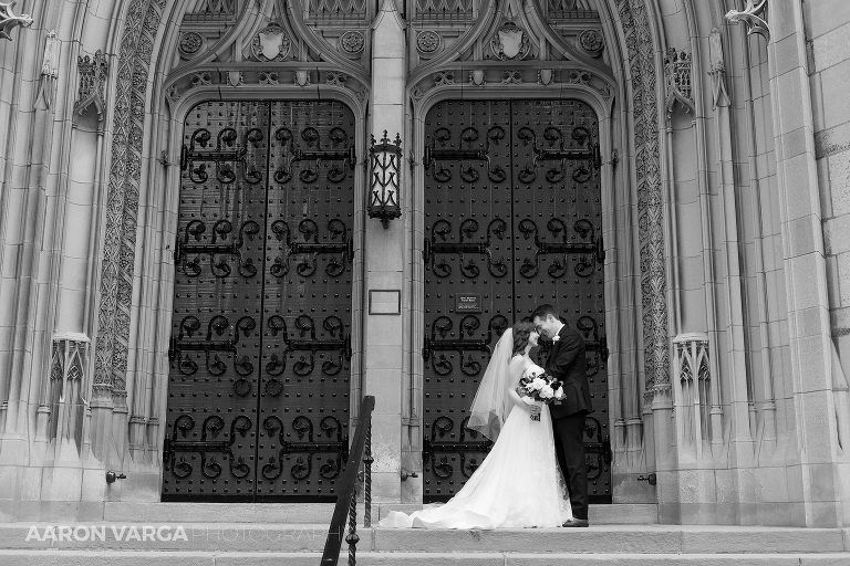 08 heinz chapel wedding red doors photo(pp w768 h512) - Beth + Luke | Carnegie Music Hall Wedding Photos