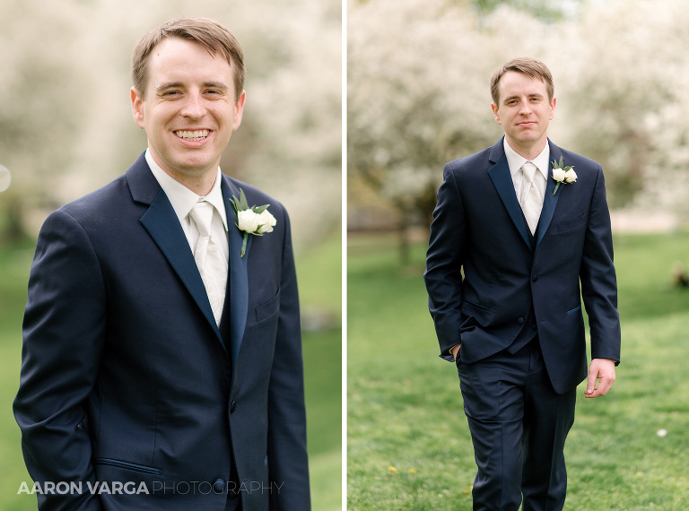 16 groom photo navy suit(pp w768 h570) - Beth + Luke | Carnegie Music Hall Wedding Photos