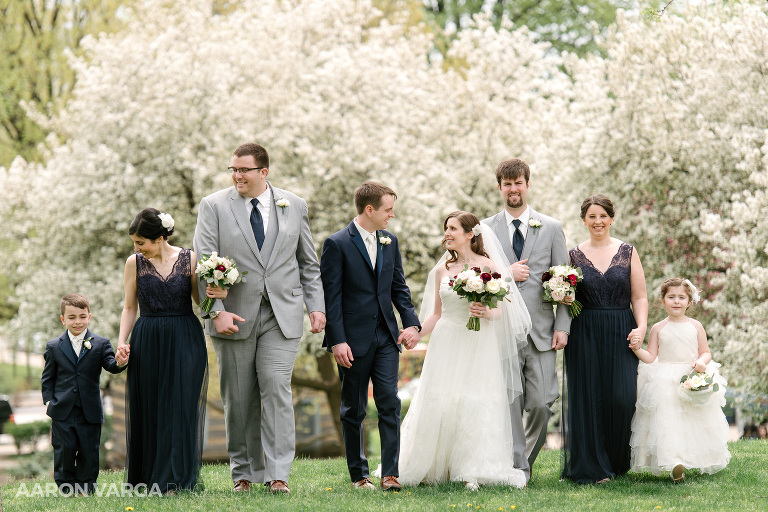 17 bridal party spring wedding(pp w768 h512) - Beth + Luke | Carnegie Music Hall Wedding Photos