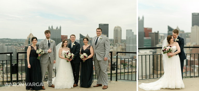 29 mt washington wedding photos(pp w768 h351) - Beth + Luke | Carnegie Music Hall Wedding Photos