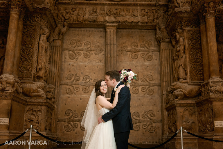 34 carnegie museum wedding hall of architecture(pp w768 h512) - Beth + Luke | Carnegie Music Hall Wedding Photos